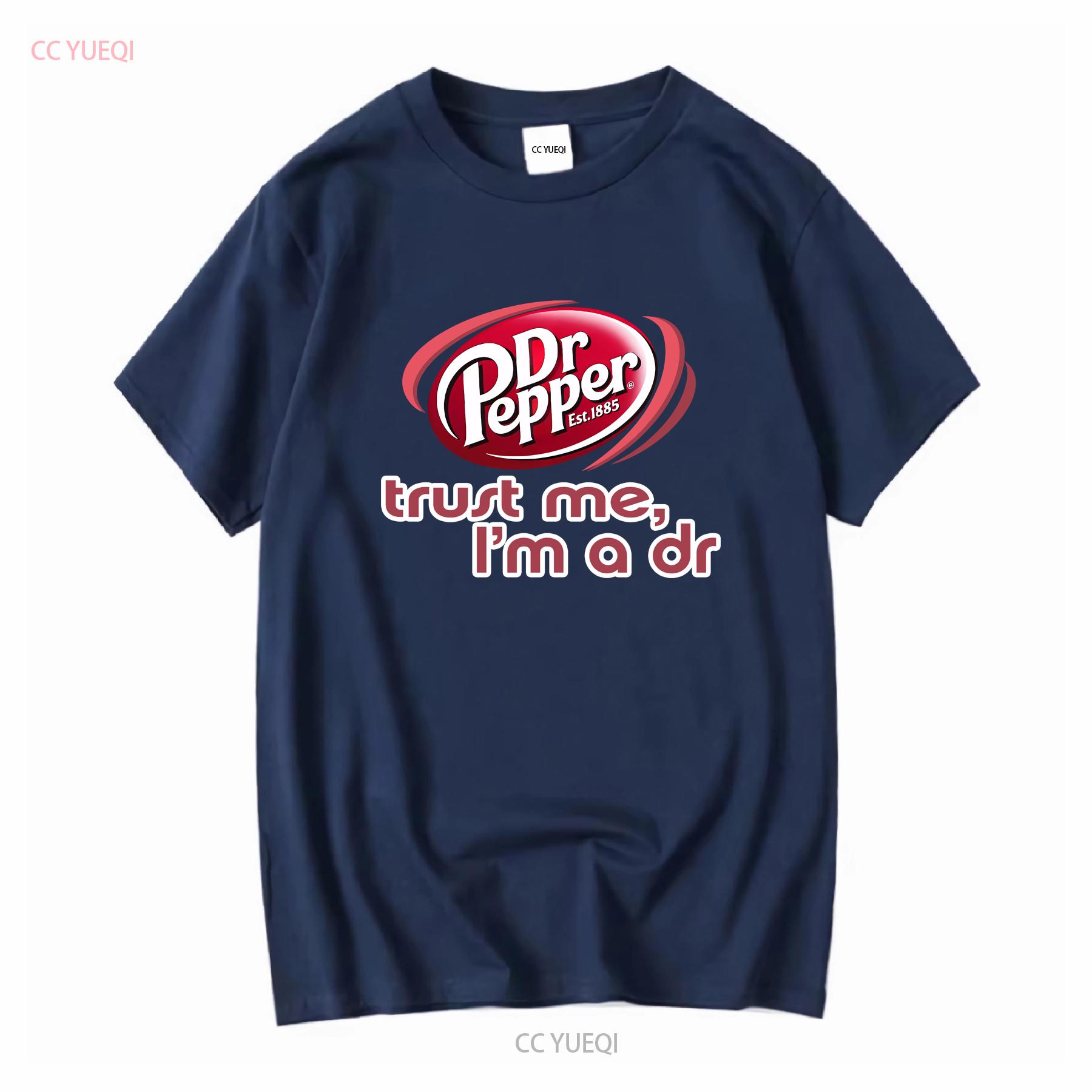 

Vintage Dr Pepper T Shirt Mens XL Trust Me Im A Doctor Black Crew Neck Adult vintage Washed fashion graphic Stylish Unisex M