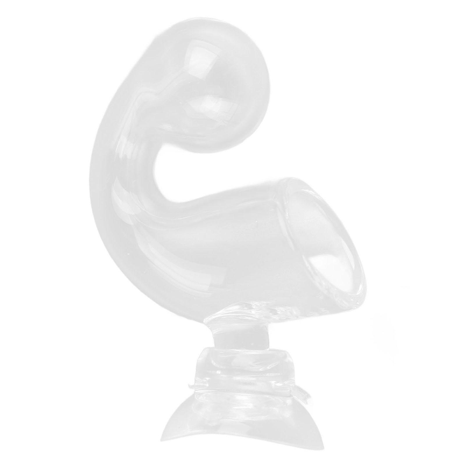 CO2 Glass Drop Checker Transparent Carbon Dioxide Drop Checker for Aquarium Fish Tank Type 1