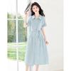 Summer Lyocell A-line Dress