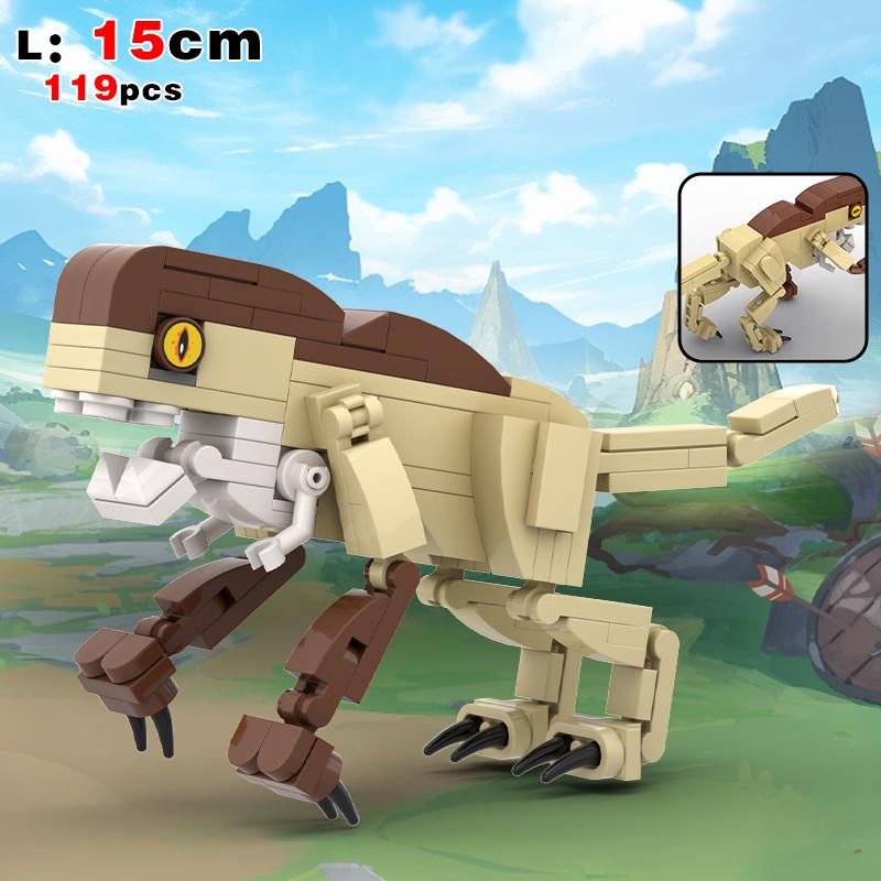 Ensemble de Blocs de Construction Géants Dinosaures - Expert Créatif Modèles de Briques Indominus Rex, Triceratops et Tyrannosaure Rex