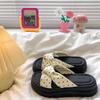 Thick-soled high-end slippers women's summer wear new models with skirts, sandals, fashion sandals