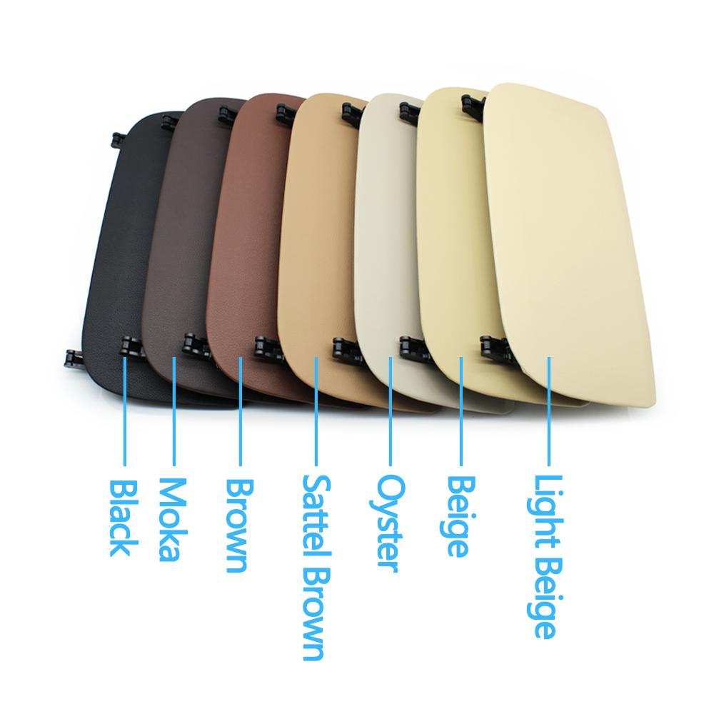 Car Left Right Seat Backrest Leather Pocket Cover For BMW 5 GT X5 X6 7 Series F10 F11 F07 F01 F02 F15 F16 730 735 740