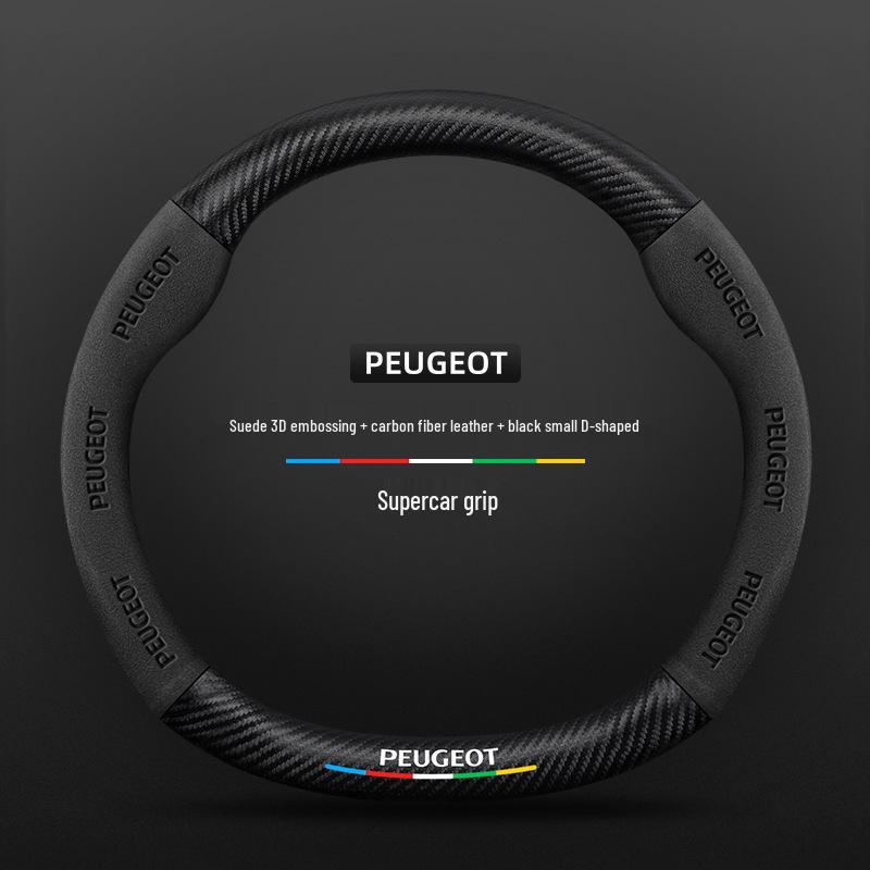Steering Wheel Cover for Peugeot Models: 307, 3008, 4008, 2008, 508L, 301, 207