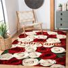Rose Customized Name Floor Mat Suitable for Living Rooms Balcony Outdoor Decorate Room Antislip Carpet Office Home Decor Best for Christmas