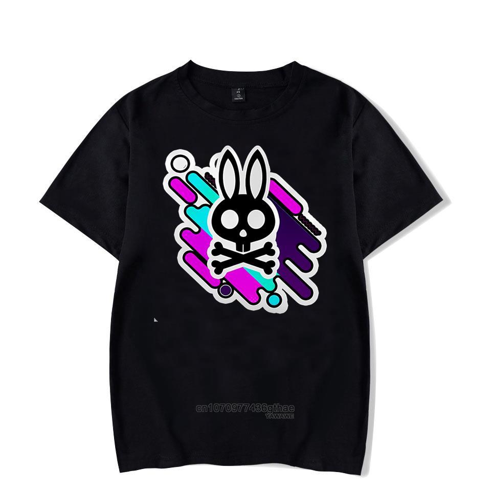 

Skull Bunny Print T Shirt for Men Hip Hop Streetwear Funny Tshirt Men Tops Harajuku Tees Shirt for Male Tshirt Clothes 4XL