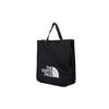 The North Face White Label Large Logo Canvas Tote Shopping Bag Crossbody Handbag Unisex Tote Bags Black NN2PM58J