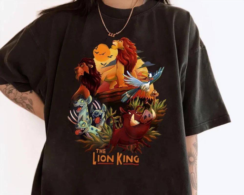 The Lion King Mufasa Cute Simba Timon Pumbaa 2025 TShirt 2025 S