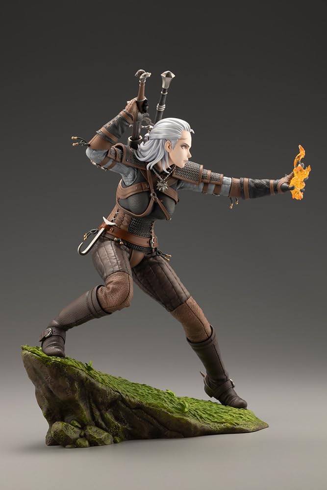 The Witcher Bishoujo Geralt Scale PVC Painted Finished Figure 1/7