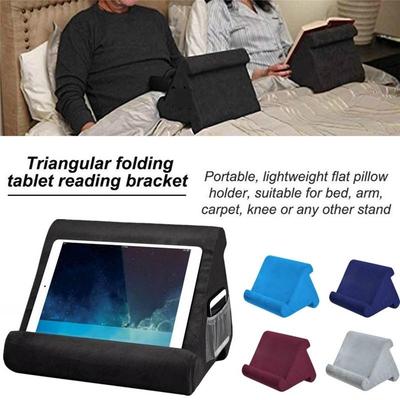 IPad'ler, Tabletler, eOkuyucular, Akıllı Telefonlar, Kitaplar ve Dergiler için Çok Açılı Yumuşak Yastık Pedi Yastık Kucak Standı