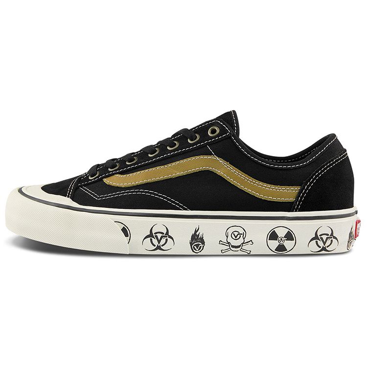 

Кроссовки унисекс Vans Style 36 Decon SF Dark Aloha Black Antique-White VN0A3MVL4YY