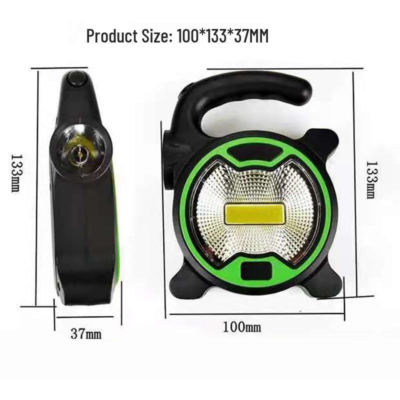Handheld Multi-Function LED Flashlight & Camping Lantern