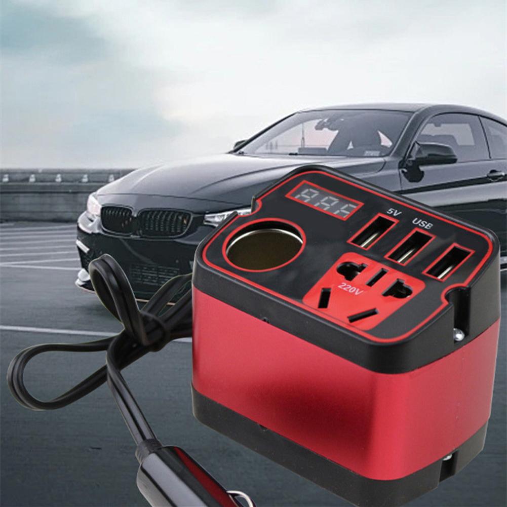 Easily Convert Car Battery with Compact 12V To AC Inverter Adapter