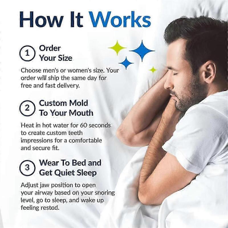 Adjustable Anti Snoring Mouth Guard Braces Sleeping Anti-Snoring Devices Bruxisms Snoring Stopper I
