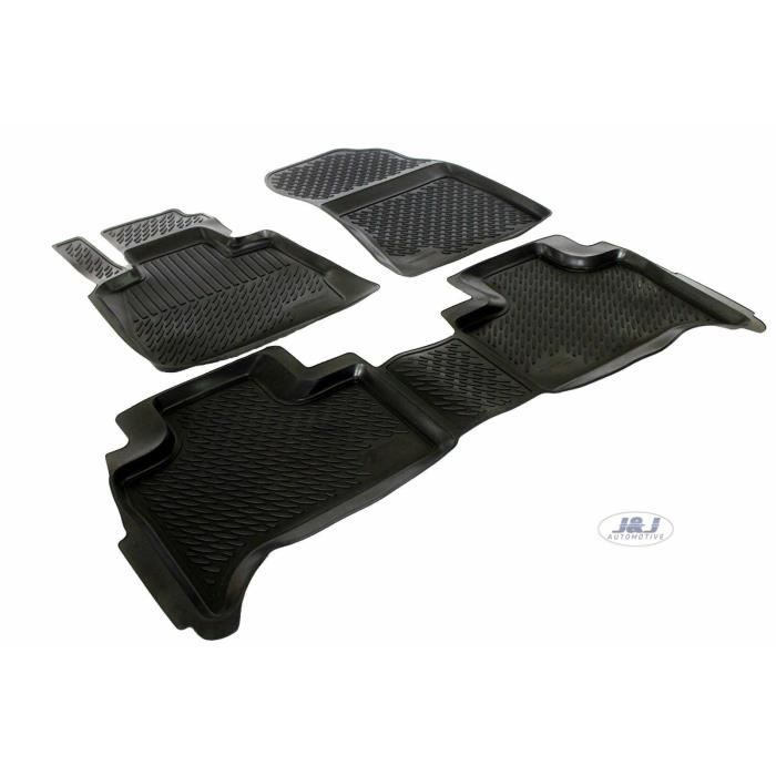 Tapis De Sol En Caoutchouc - J&amp;J AUTOMOTIVE - BMW X5 E53 - Sur Mesure - Antidérapant - TPE Non Toxique