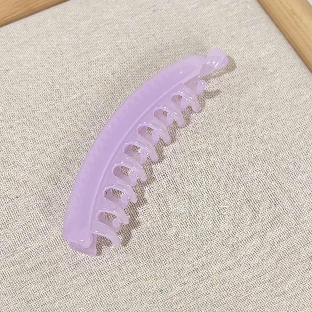 Pinza a Banana Spessa per Capelli da Donna – Accessorio Fermacoda Alto, Spirale Verticale