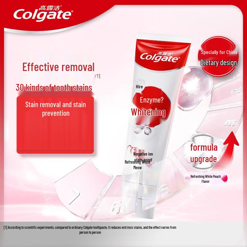 Colgate Whitening Toothpaste - Refreshing White Peach
