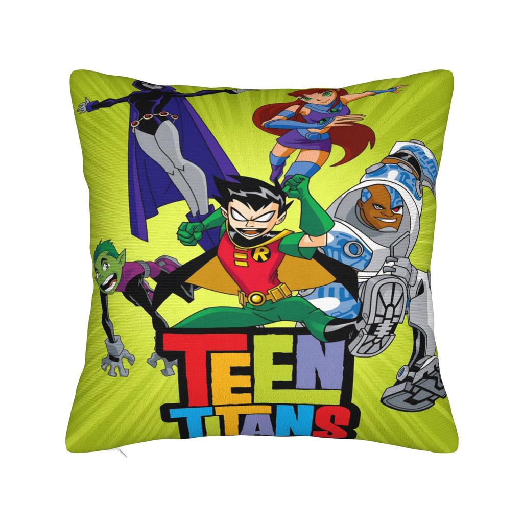 Teen Titans Go Beast Boy Μαξιλαροθήκες Είδη Πώλησης Εκτυπωμένο Κάλυμμα Μαξιλαριού Διακόσμηση Κάλυμμα Μαξιλαριού Καναπέ Πολλαπλών Μεγεθών
