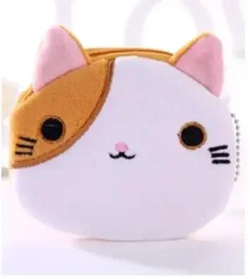 Cartoon Animal Boys Plush Coin Purse Children Zipper Coin Bags Storage Pouch Cute Animals Wallets Women Mini Handbag Kid Gift