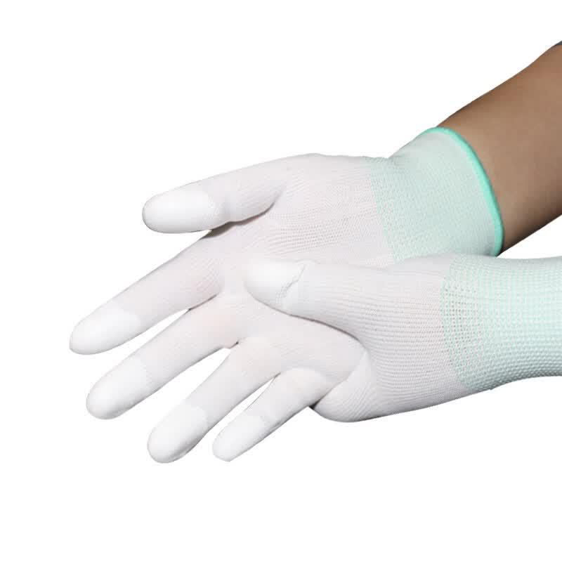 Moufou 8034 Series 13-Gauge PU Coated Nylon Work Gloves M