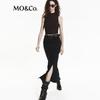 MO&Co. Slim Fit High-Neck Knit Vest Top