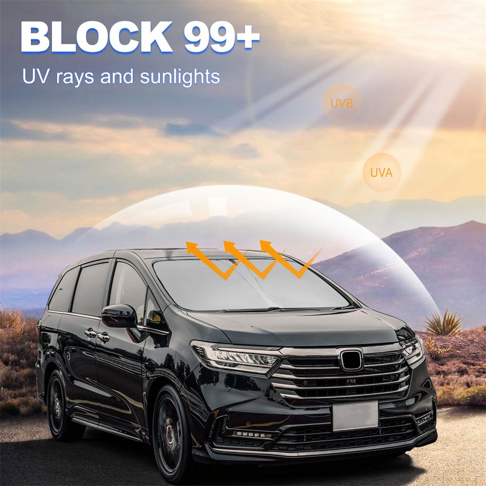 Car Windshield Sun Shade UV Block Shield Cover Protect for Honda Odyssey 2018 2019 2020 2025 2025 2025 2025 2025 Car Accessories