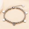 1Pcs Stainless Steel Love Point Diamond Bracelet Women's Simple Light Luxury Retro Bracelet