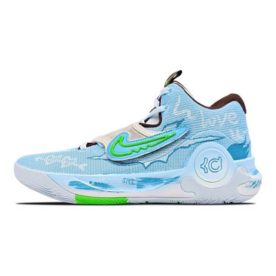 Nike KD Trey 5 X Rutschfest Rutschfest Niedrig geschnittene Basketballschuhe Herren Himmelblau DJ7554-014(Team282-)