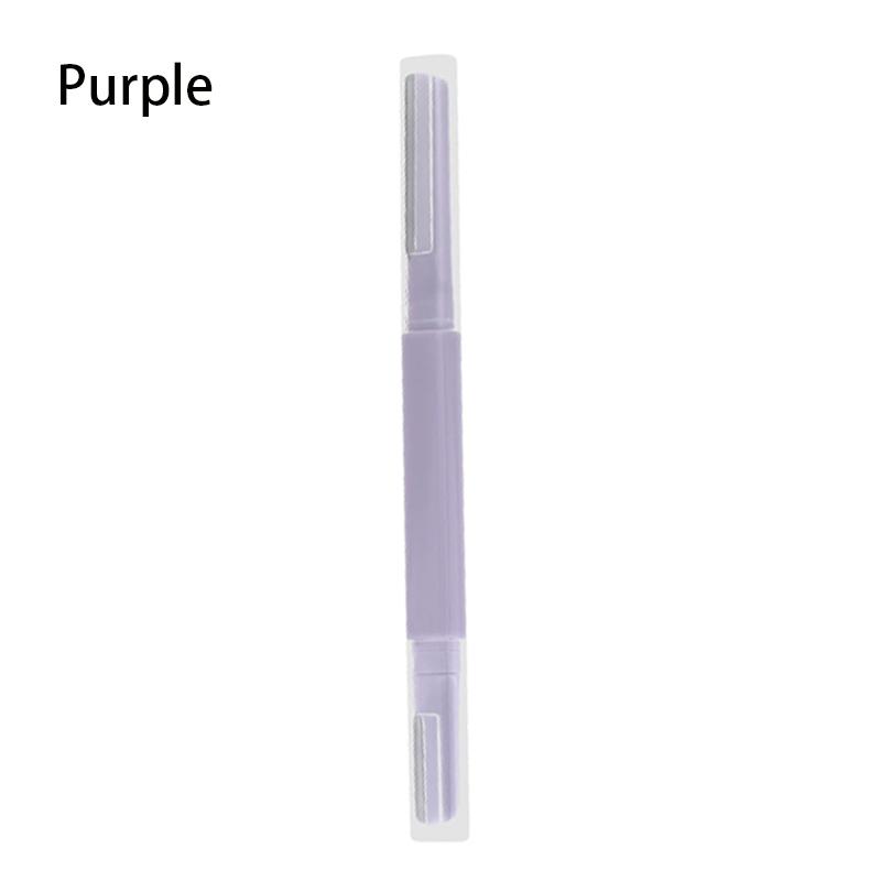 Präzisions-Doppelkopf-Dermaplaning-Werkzeug, Scharfer & Sicherer Dermaplaning-Rasierer, Gesichtsrasierer für Frauen, Augenbrauenrasierer, Gesichtsrasierer