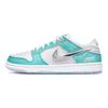 April Skateboards X Nike Dunk Low SB PS Turbo Green Kids Sneakers Metallic-Silver FZ6106-300