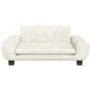 Dog Bed Cream 70 X 45 X 33 Cm Velvet