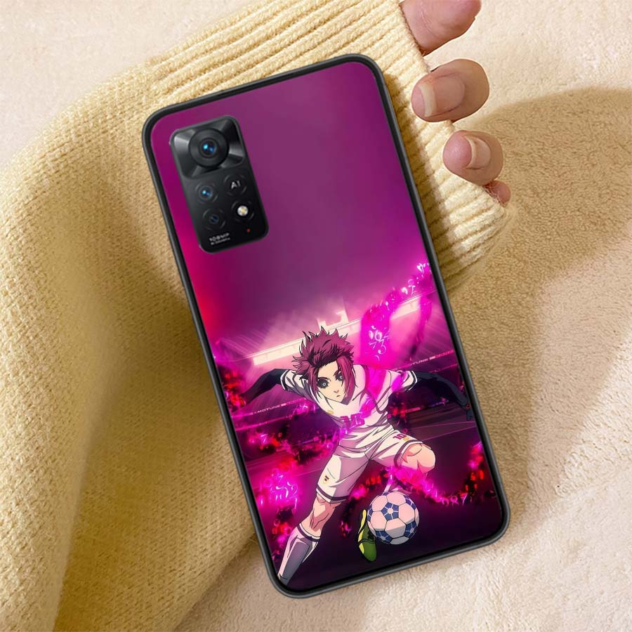 Blue Lock Anime Phone Case For Redmi 13C 14C Note 14 13 Pro Plus 5G 12 12C 10A 10C 10 9A 9C 9T 9 8 8A K70 Pro Cover TPU Shell Co