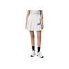 J.Lindeberg Solid Color Pleated Casual Skirt Women skirts White GWSD09293-0000