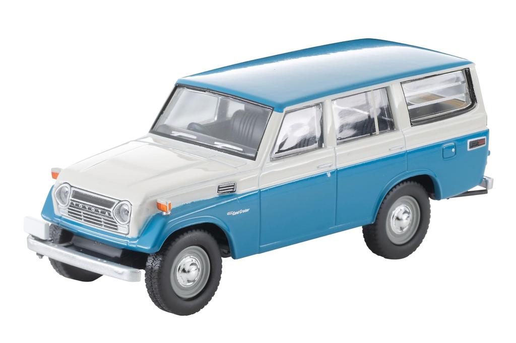 Tomytec Tomica Limited Vintage LV-104d Toyota Land Cruiser FJ56V WhiteBlue Finished Model 333265
