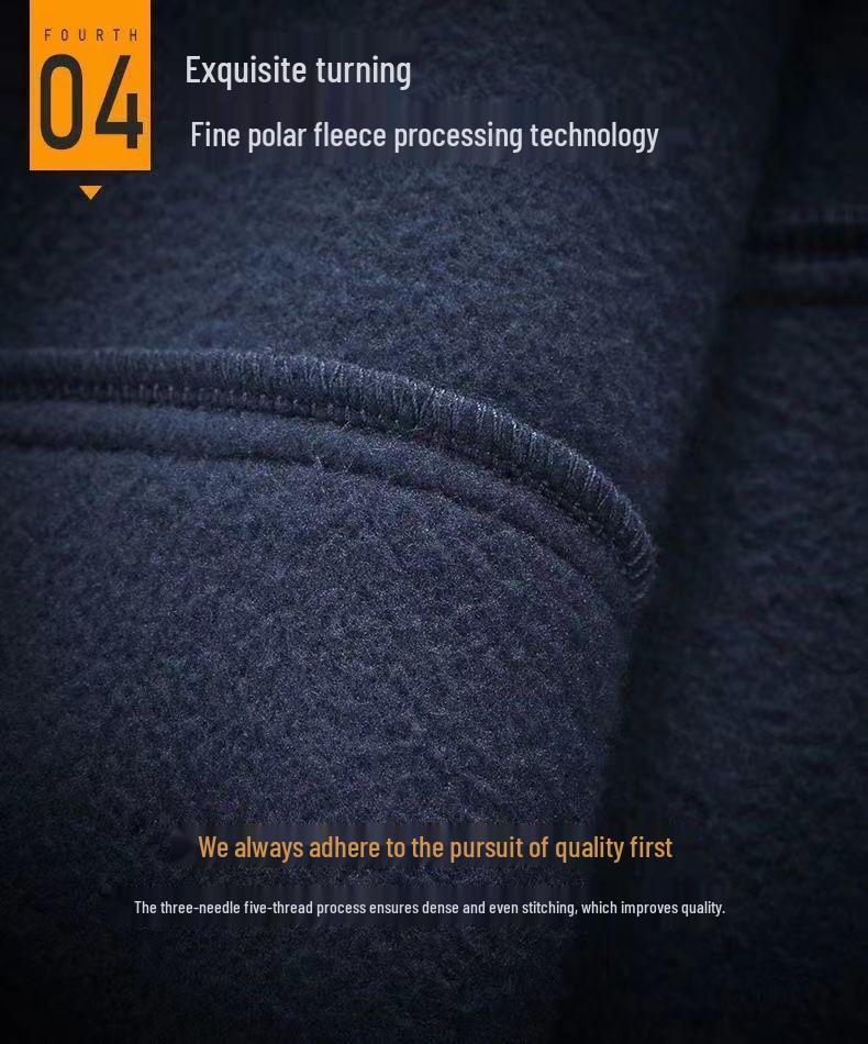 Women's Thickened Fleece Jacket: Casual Stand-Up Collar Cardigan for Outdoor Sports