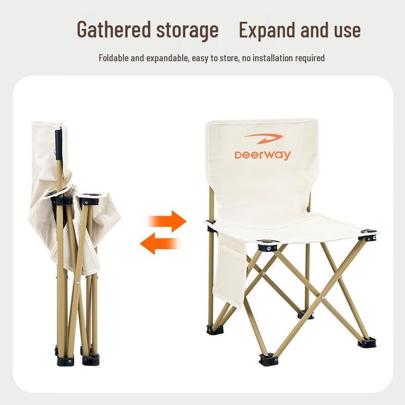 DEERWAY Outdoor Portable Table & Chair Set