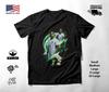 Suudi Arabistan Futbol Beyaz Yeşil Montaj Tişört Siyah Unisex S-2XL