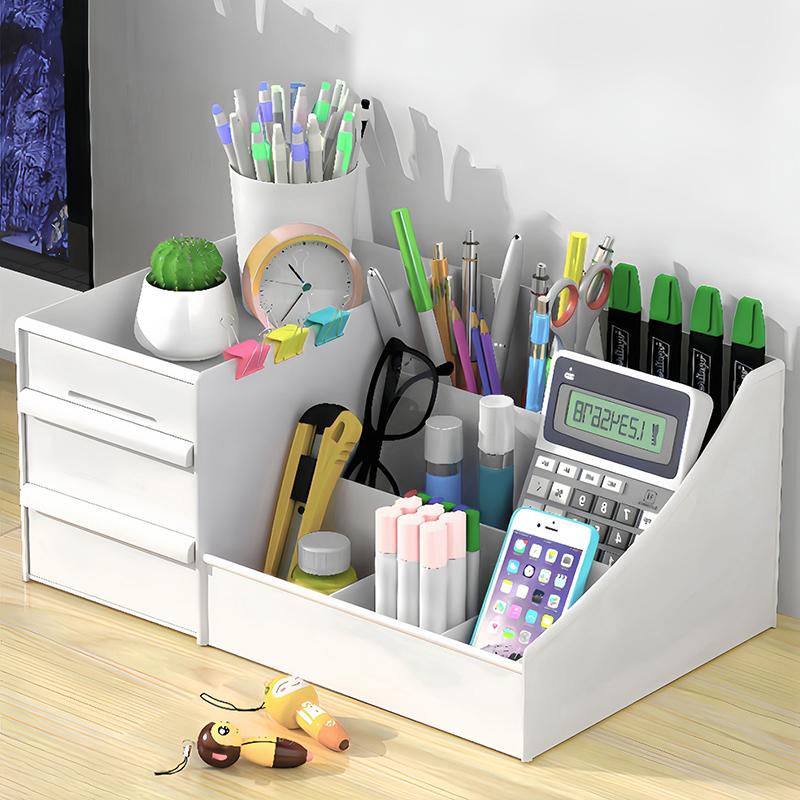 Cosmetics Storage Box for Men Women Perfume Cologne Countertop Organizer Essentials Gifts Valentines Day Gifts Bedroom Storage