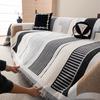 Geometric Non-Slip Sofa Cover: Light Luxury, Four Seasons Protection