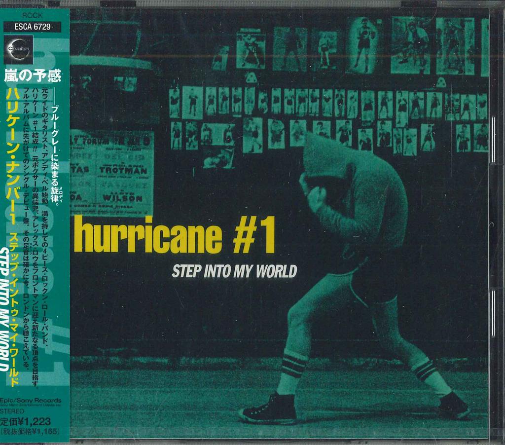 CD HURRICANE #1 - Step Into My World ESCA6729PROMO Epic/Sony Recor 1997 Japan ObiRock Used
