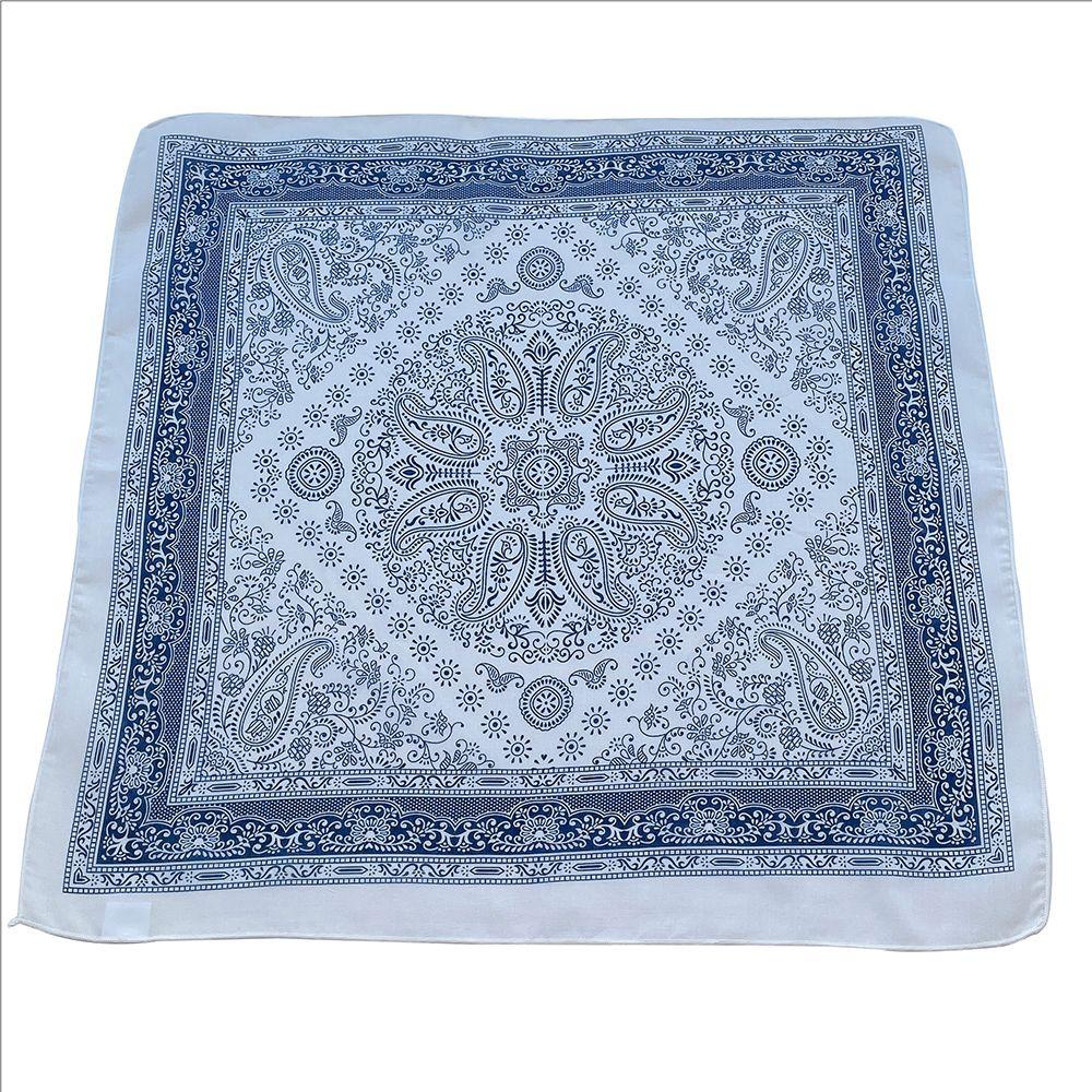 Women's Premium Versatile Small Square Scarf: Unique Paisley Design Head Cover & Neck Scarf