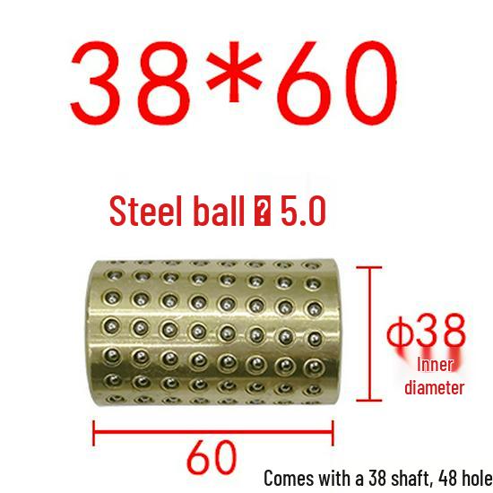 Golden Copper Ball Bearing Cage Mold Guide Bush Holder