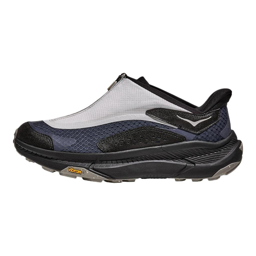Hoka One One Project Transport Comfortable Durable Breathable Support Low-Top Lifestyle Casual Shoes Unisex Casual Shoes Black Blue Gray 1162850-BYN