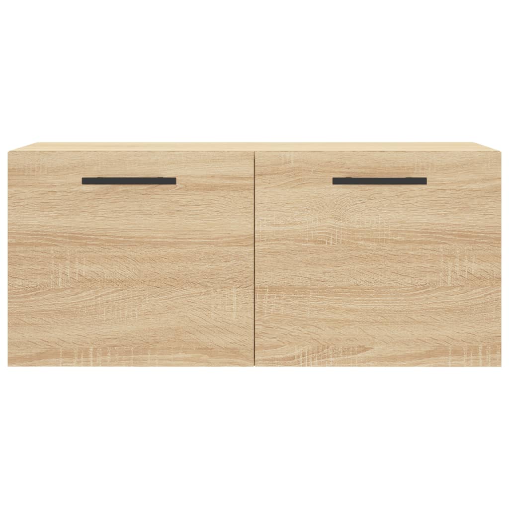 Wall Cabinet Sonoma Oak 80 x 36.5 x 35 cm Particleboard