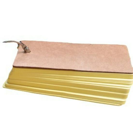 DIY Portable Flashcards: Blank Cards with Ring for Handwritten Memorization