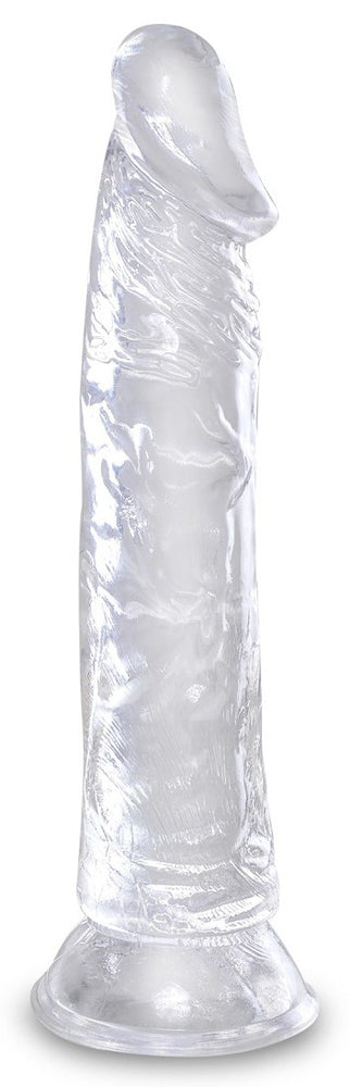 Gode transparent King Cock 20 x 4.5cm - King Cock - GODE TRANSPARENT