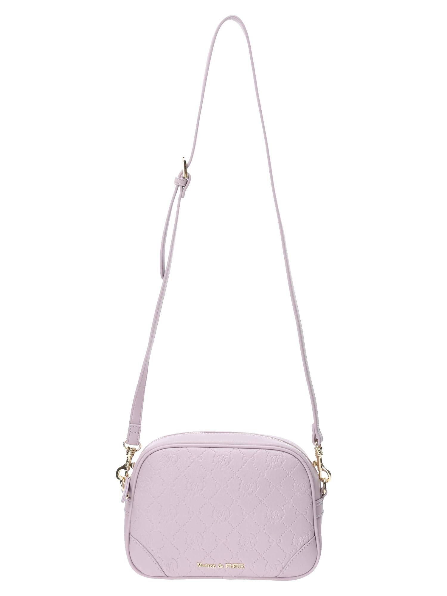 

de Shoulder Bag EC Limited Monogram Retro Shoulder Bag Lavender [Maison Fleur] Women s