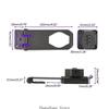 AntiTheft Password Drawer Lock 3Digit Combination Lock Cabinet Hasp Lock 3XUF