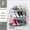 Slim Multi-Tier Shoe Rack for Entryway or Dorm