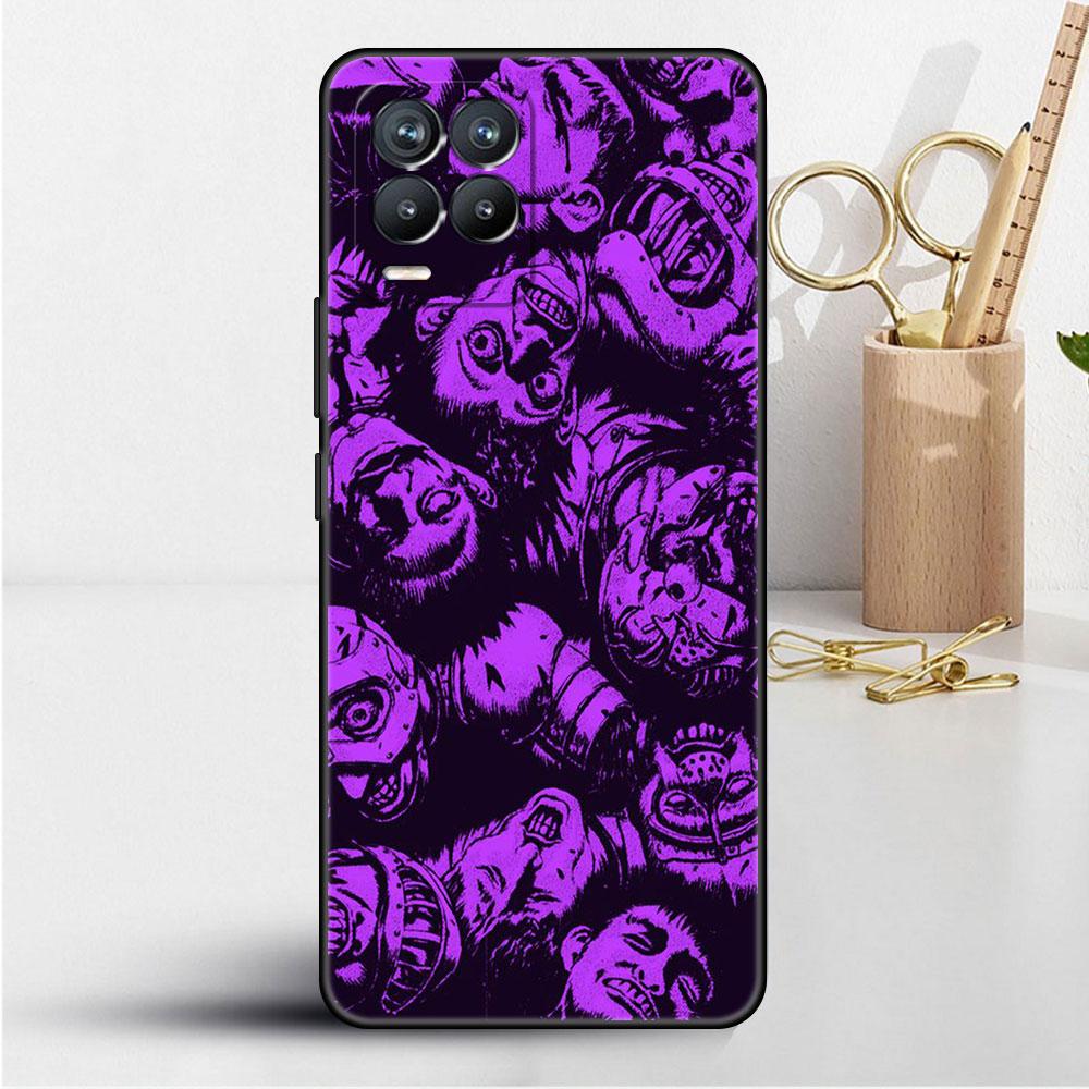 Case For Realme 8 C21y GT Neo 2 3 8i C21 7 C11 6 C12 C35 C3 GT 9 Pro C12 Master Funda Phone Cover Scary Face Eyes Smiley