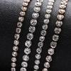 1Pc Crystal Rhinestone Jewelry Gold/Silver Color Bracelet Chain Women Bridesmaid Girls Wedding Party Hot Sale Gift Cuff Bracele